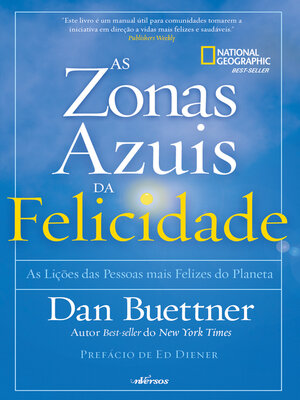 cover image of As zonas azuis da felicidade